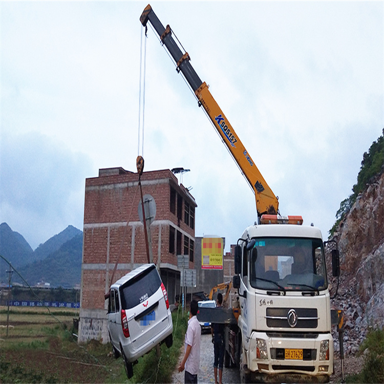 临沧道路交通事故救援吊装案例
